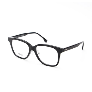 黑色 FENDI芬迪 001 方圆形遮阳墨镜海南免税 NEW光学架50090F