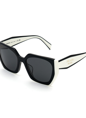 Prada/普拉达太阳镜PRS-15WSF-09Q5S0-C2女款黑色墨镜