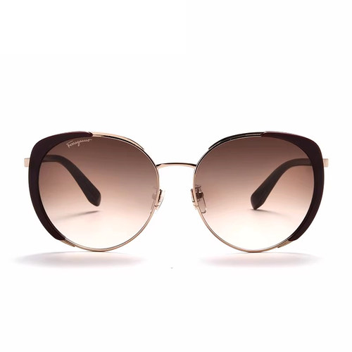 FERRAGAMO/菲拉格幕太阳镜FLGMS-248SA-780-C0女款棕色