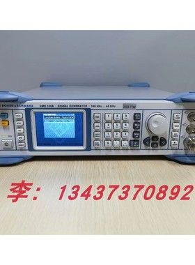 德国罗德与施瓦茨SMB100A SMA100B SMC100A SMU200A信号发生器