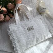 儿童 bobi新款 小香风发夹包收纳发夹头饰收纳 猫狗宠物发夹包手工