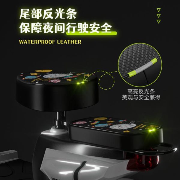 四季通用防水防晒坐垫套爱玛电动车座套电瓶自行车雅迪夏季隔热套