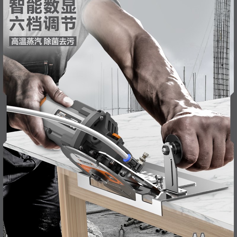 角磨机改倒角器便携式45度角切割倒角神器木工瓦工V瓷砖固定切割