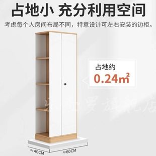 衣柜小柜子房出租实木简易衣橱卧室储物柜家用用收纳 色柜单人组装