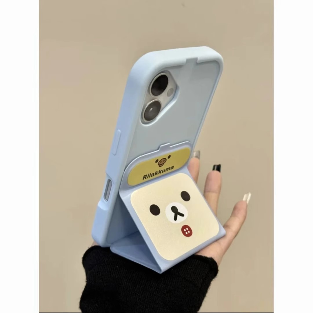可爱轻松熊表情适用多型号手机壳