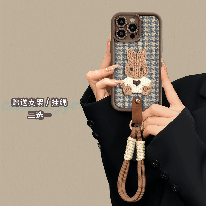 兔子公仔适用多型号手机壳