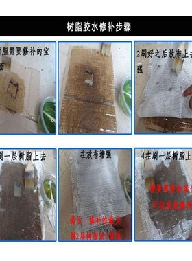 196加强型191玻璃钢树脂胶y木造船用修补剂复原保险杠材料套装大