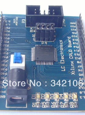 Free Shippging!!!   Xilinx CoolRunner-II XC2C32A CPLD develo