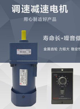 微小型交流齿轮减速电机220v变速调速马达厂家6wI-400w120w180w20