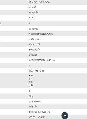 WLL170-2P330k WLL170T-2P330光纤放大器GLL170-P333 2P390 2P490