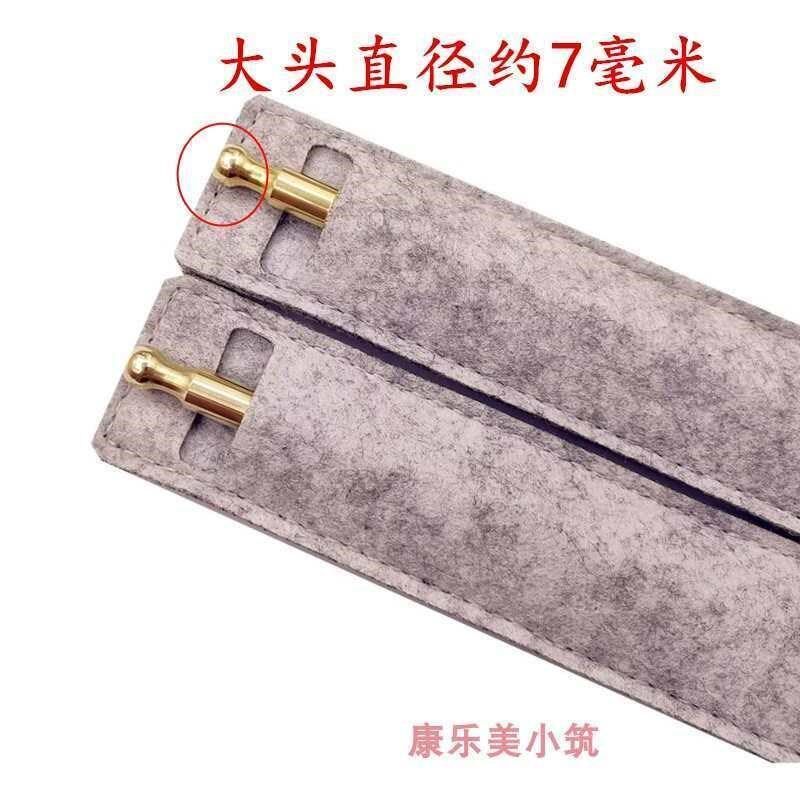 黄铜耳穴探穴笔穴位m工具点穴棒按脚器按摩拨筋棒探穴笔血疏通经
