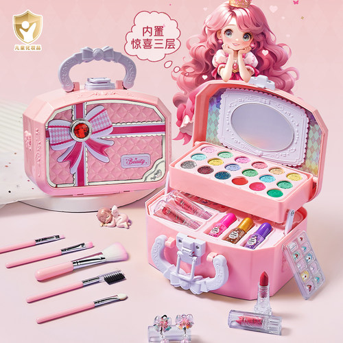 儿童彩妆化妆品套装玩具美妆女孩