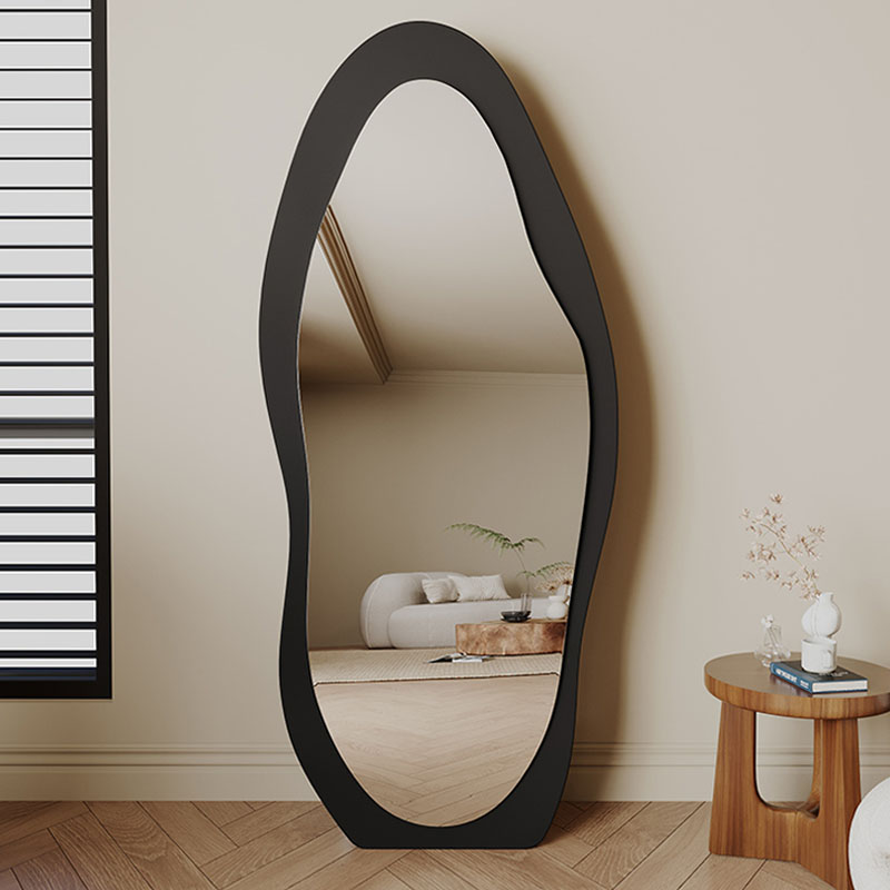 全身镜落地镜家用女生卧室挂墙异形穿衣镜服装店网红试衣大镜子