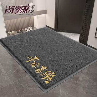 丝圈脚垫大门口免洗门垫防滑地毯 入户门地垫家用进门垫子2024新款