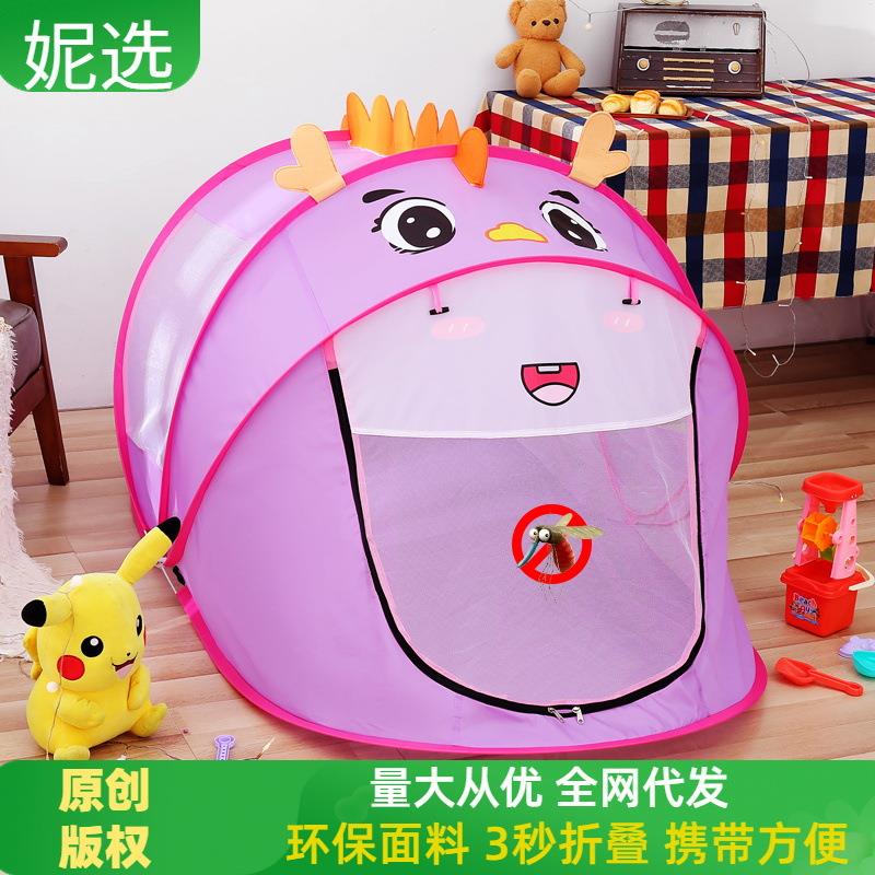 CPC认证跨境室内儿童游戏屋玩具城堡男孩女孩卡通免安装玩具帐篷