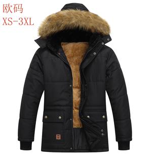 Jumia大码 棉衣加绒加厚棉袄外套速卖通Ozon厂 棉服ebay中老年男士