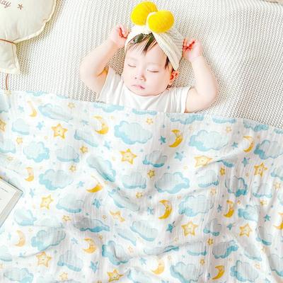 muslin纱布包巾竹棉浴巾新生儿襁褓纱布毯抱被宝宝婴儿包被