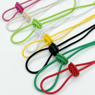 管束紧绳止绳扣羽绒服饰配件抽绳 辅料猪鼻扣弹簧扣松紧带调节扣裤