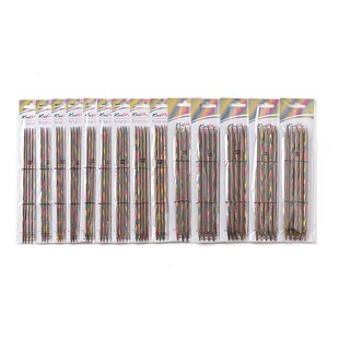 SYMFONIE20厘米短棒针彩色桦木棒针