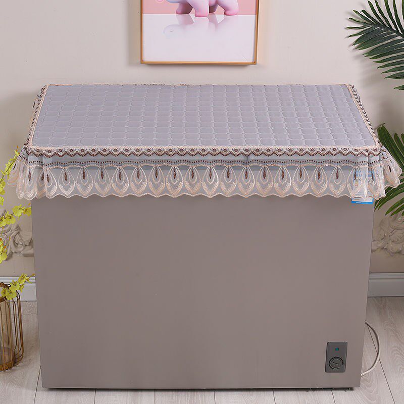 冰柜罩盖布翻盖式防尘盖新款长方形顶盖保温加厚冷柜防滑家用