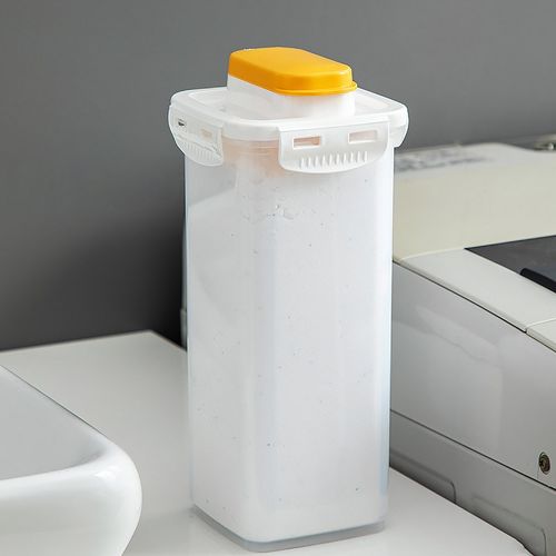 粉末收纳盒小苏打柠檬酸洗衣粉储存瓶粉末分装瓶子带盖存放空瓶盒