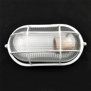 椭圆形厨房油烟机防潮灯 商用排烟罩防爆灯 玻璃烟罩灯罩