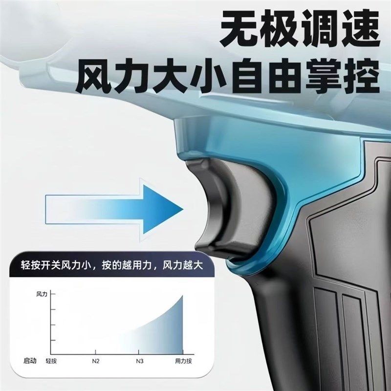 纯铜无刷大功率锂电暴风机涡轮增压80涵道吹风机工业小型清灰除尘,五金/工具,施工除尘器,淘宝优惠券,粉丝福利购,淘宝优惠卷