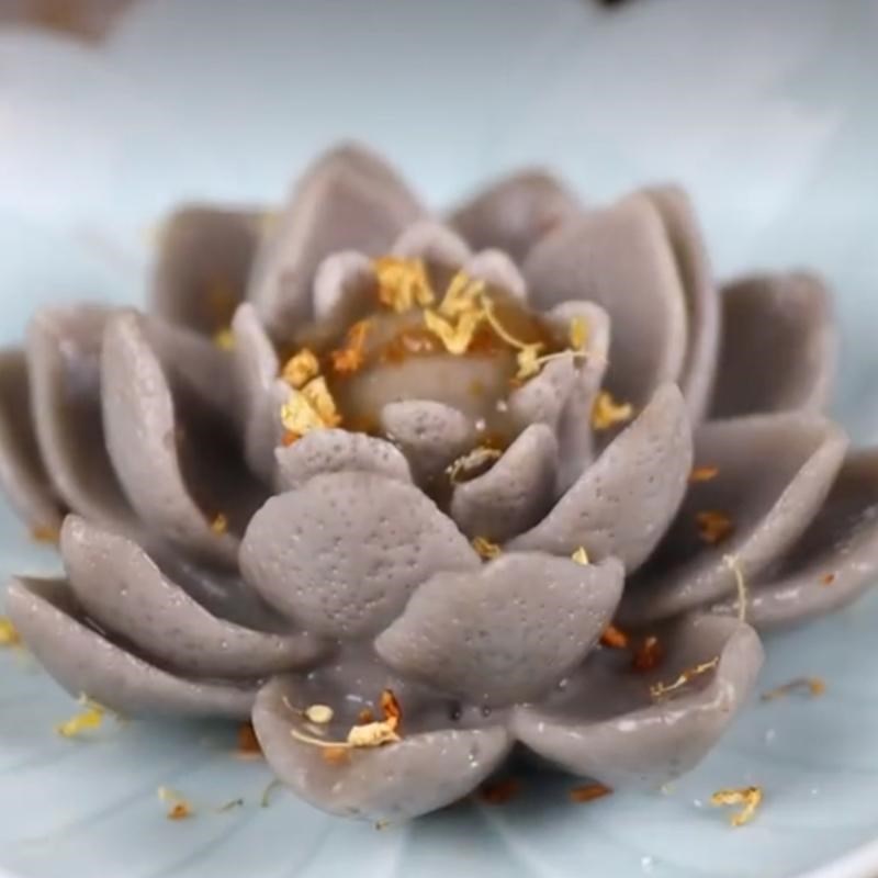 五黑桂花糖糕g模具仿真花朵蒸糕酒店料理摆盘造型甜品烘焙冷菜磨