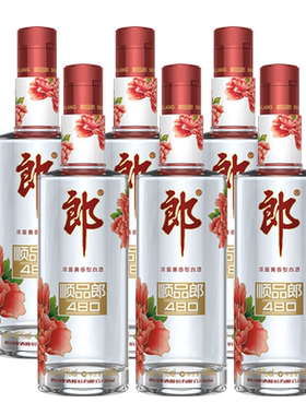 郎 顺品郎（红顺）45度480ml*6瓶 （非原箱发货）
