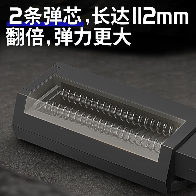 德国反弹器按压式隐形门柜门免拉手磁吸回弹闭门器重型外开按弹器