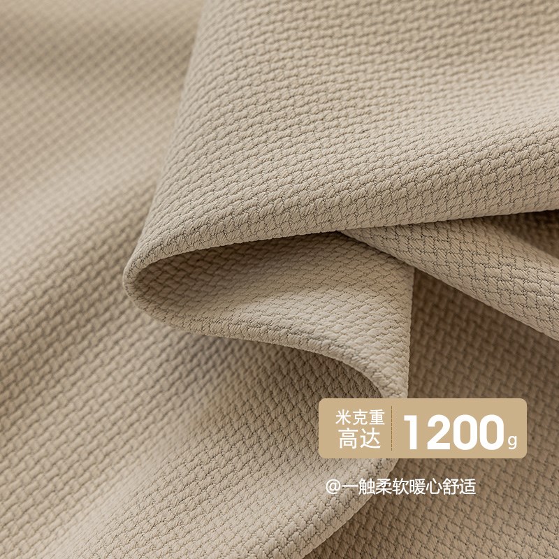 3.1超高遮光窗帘2024秋冬新款自建房挑高客厅卧室全遮阳轻奢现代