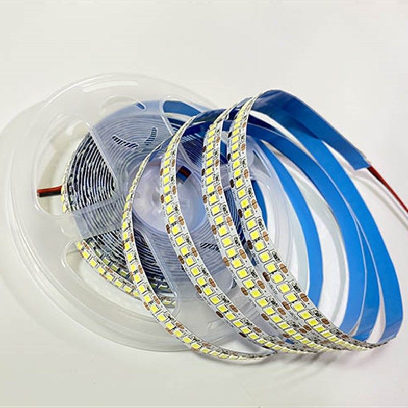超高亮2835单排240珠LED贴片12V/24V软灯带展柜手机柜台超亮灯带