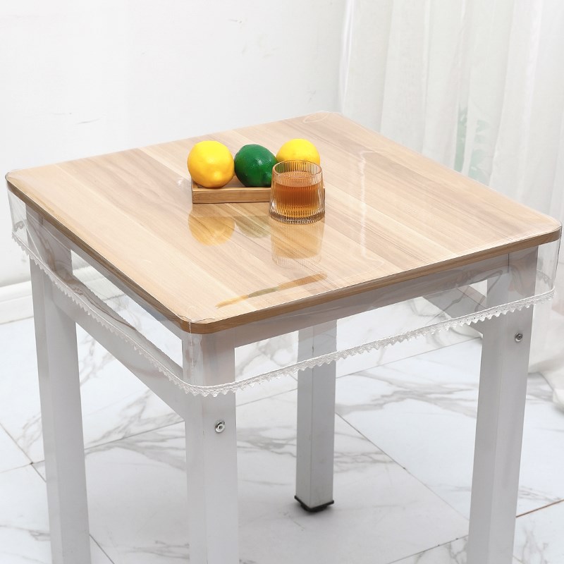 烤火罩方形pvc透明皮套耐高温防水防油桌布茶几餐桌罩取暖罩垫套