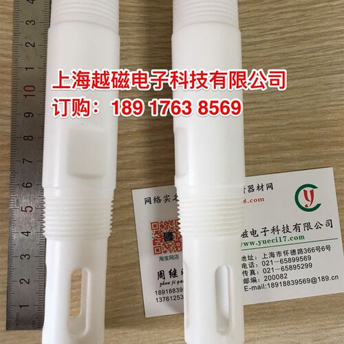 PH计四氟护套在线pG13.5玻璃电极保护套耐高温耐腐蚀管路式护套管