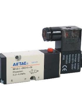 原装正品亚德客面板式电磁阀4M310-10贴面式电磁阀