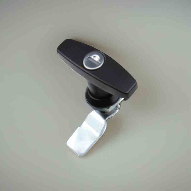 生久同款门锁MS324-2把手锁T型转舌锁配电箱控制柜箱门锁执手锁系