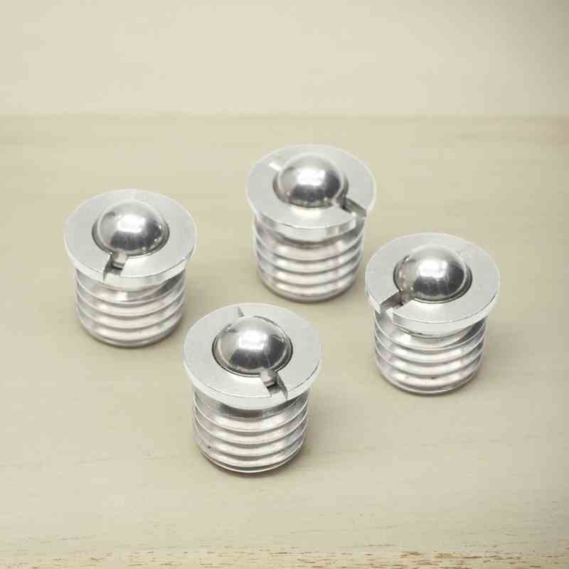 304不锈钢球头柱塞带法兰型定位珠FBPJS5/6/8/10/12/14/16/FBPJ