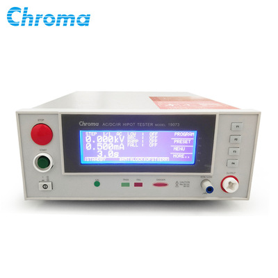 Chroma致茂耐压仪19073 19053安规测试 交直流绝缘耐压综合测试仪