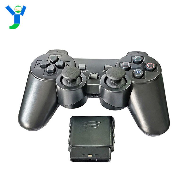 全新 PS2无线游戏手柄 双震动手柄 带接收器 8米距离 PS2专用型