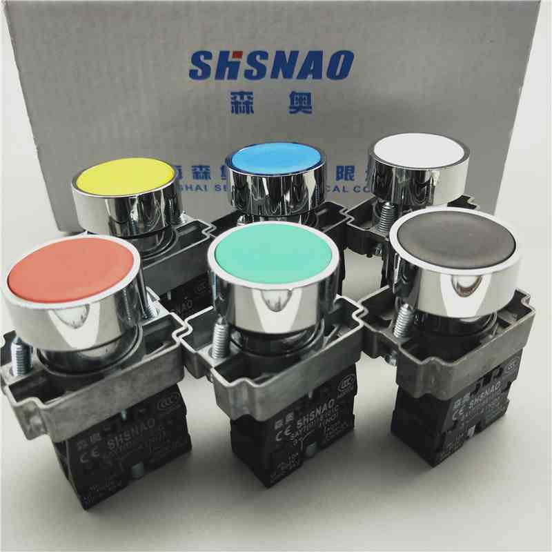 SAY7-D森奥ZB2 XB2-BA31C BA42C平头复位按钮开关ZB2-BE101C