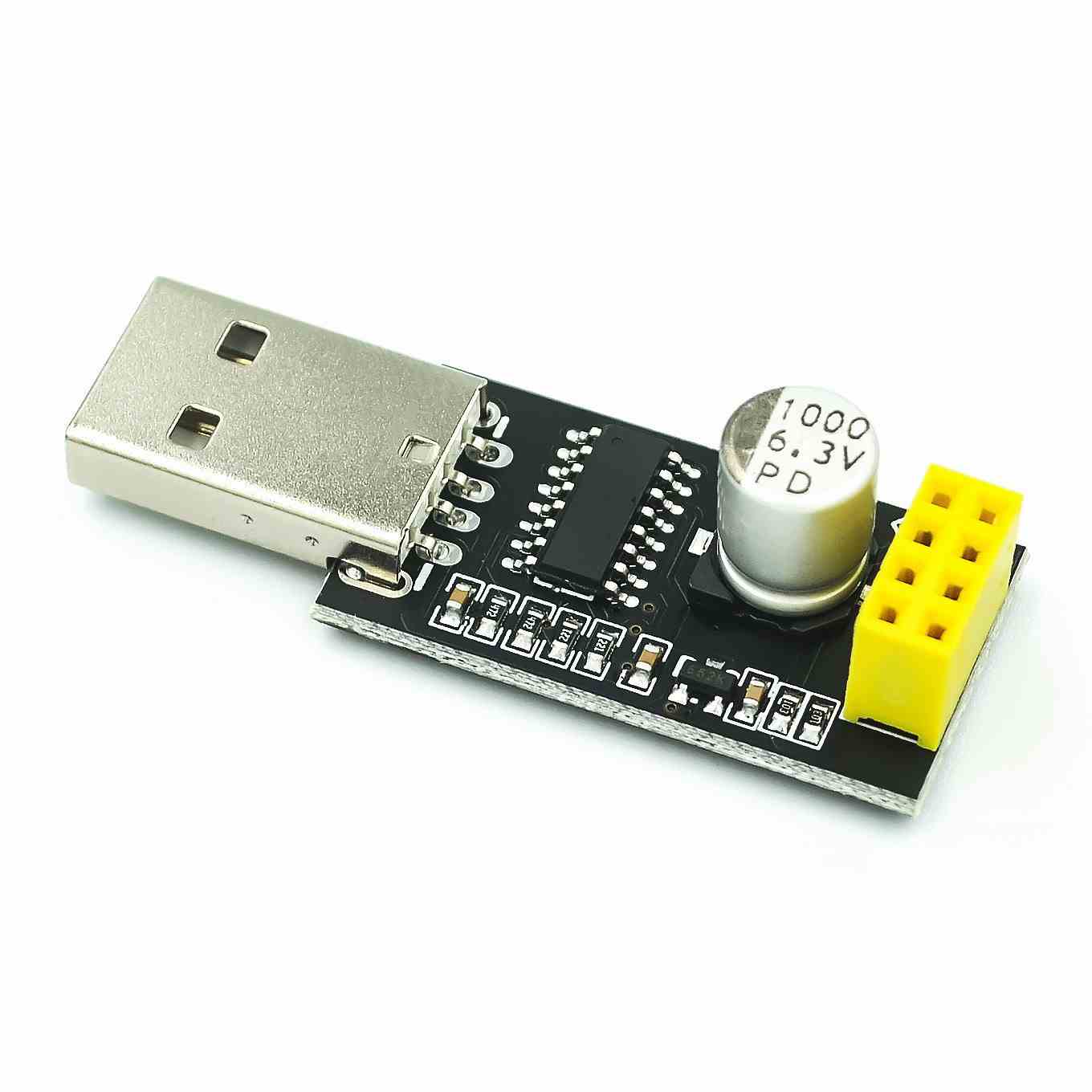 USB转ESP8266 WIFI模块ESP-01 ESP-01S调试下载器CH340WIFI烧录器