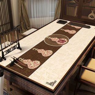 书法书桌垫字书房学生护眼新中式办公写字台桌布学习课桌垫保护垫