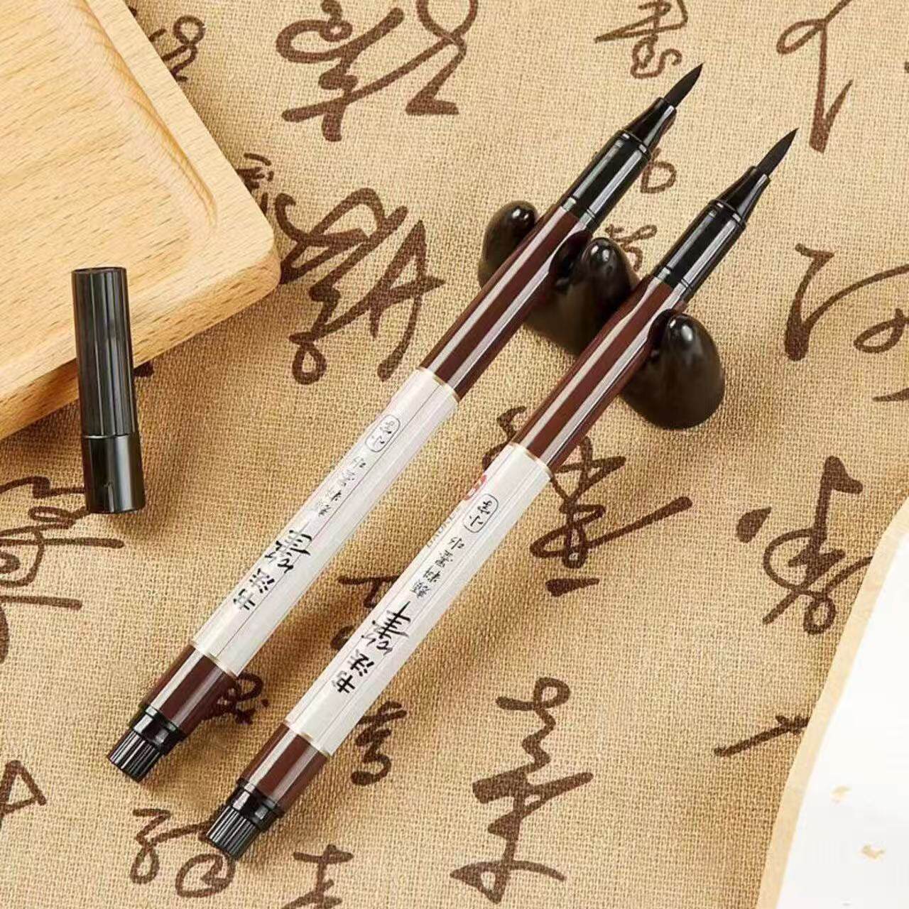 小学生可加墨水性软尖毛笔练字