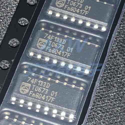 N74F133D 丝印74F133D SOIC-16 逻辑IC 1CH与非门栅极和逆变器
