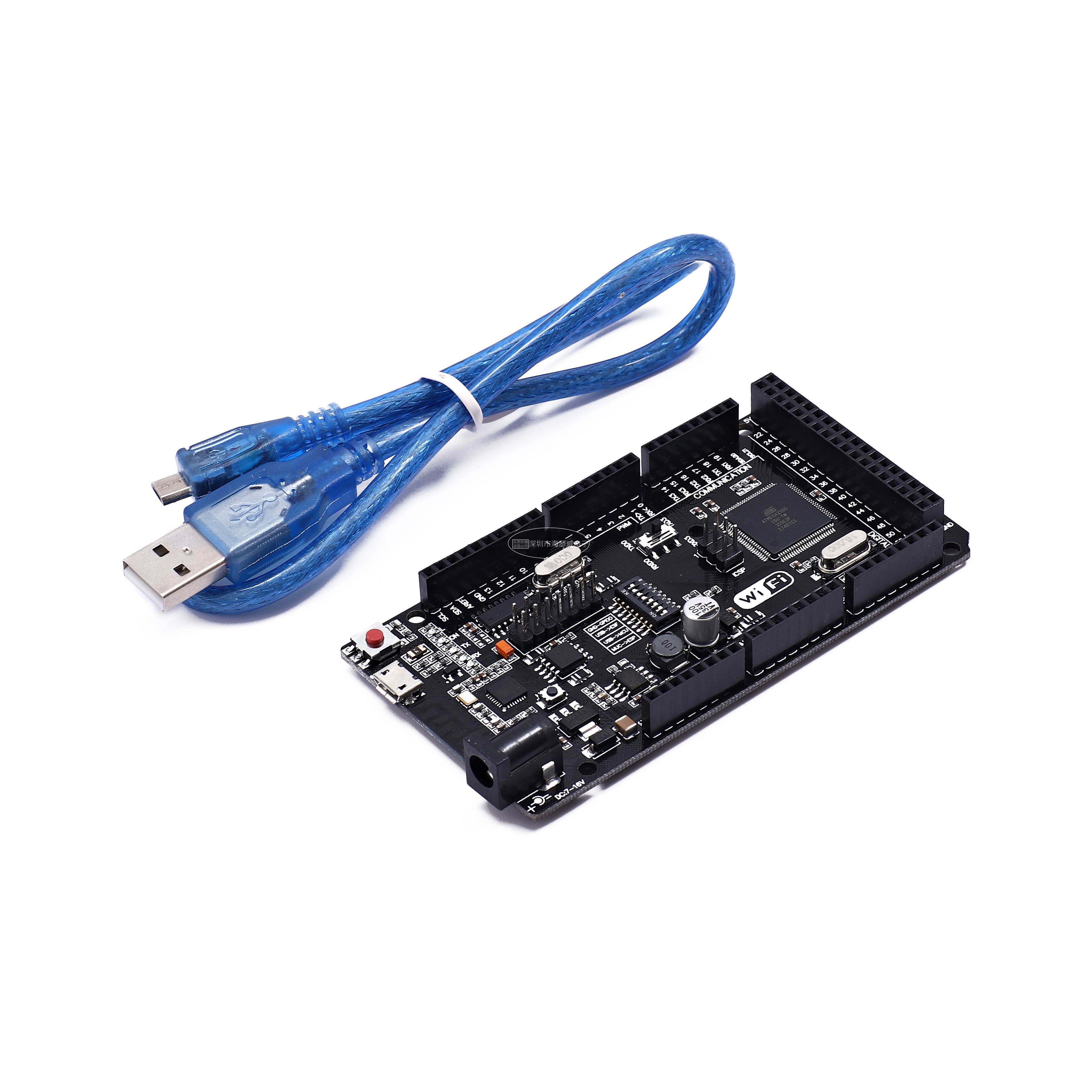 WiFi R3 ATmega2560 + ESP8266(32MB内存)usb-ttl ch340g