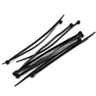 4X200尼龙扎带 4*200非标自锁式扎线带20CM 黑色500根