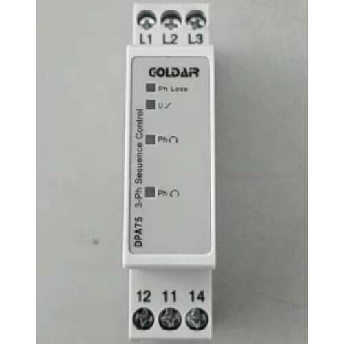 相序保护继电器 错逆相纠正控制器 GOLDAR DPA75CM44 自动纠相器
