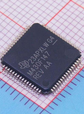 MSP430F147IPMR M430F147 LQFP-64 16位微控制器 8MHz 32KB