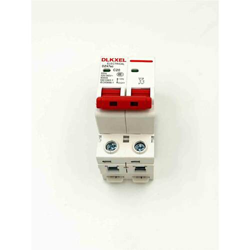 DZ47SC C20 2P20A空开 断路器 二相空气开关 小刀闸开关 二组