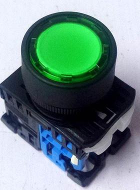 正品富士 平头 自复位 1触点 带灯按钮 Fe AR22G4L A22FOL E3 E4